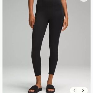 Lulu lemon Align high rise pant with pockets 25” size 10 like new